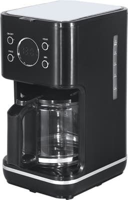 Swiss Haus® CM2315 Koffiezetapparaat – 1.5L Glazen Kan – 1000W – LED Display met Timer – 10-15 Koppen - Anti-Drip – Permanente & Nylon Filter – Zwart — thumbnail 1