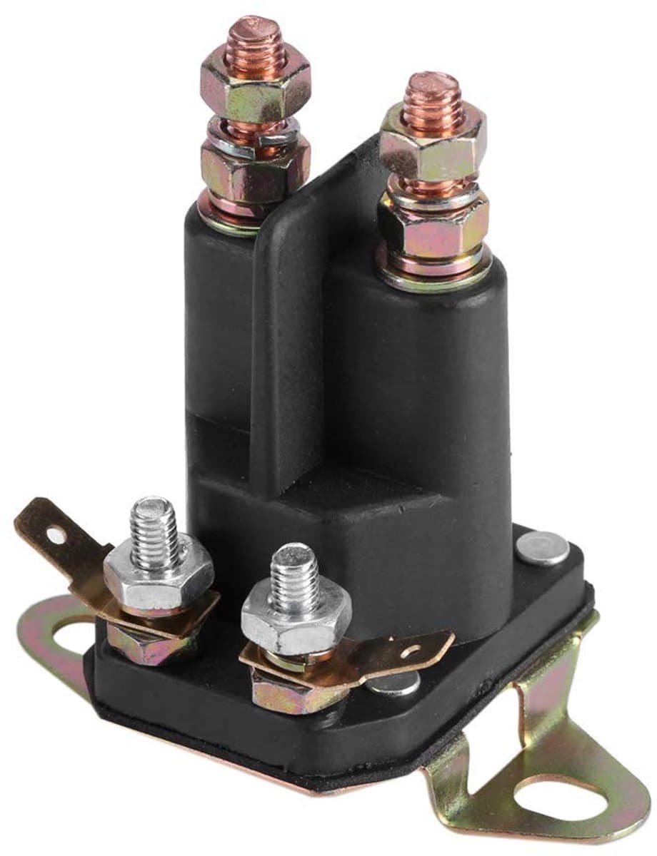 Dailygoods- Starter Solenoïde Universeel 12V - 3-polig - Hoogwaardig Metaal - Slijtvast - Corrosiebestendig - Voor MTD 109946/146154/1753539/AM138497 - Magneetschakelaar — afbeelding 1