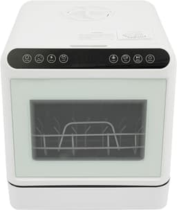 Compacte Vaatwasser - Mini Afwasmachine - Efficiënt Afwassen - 72°C Water Temperatuur - 6 Liter Tank - Wit — thumbnail 5