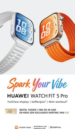 Huawei Watch Fit 5 Pro 44 mm Oranje — thumbnail 3