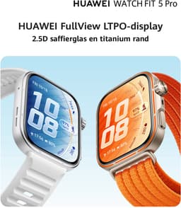 Huawei Watch Fit 5 Pro 44 mm Zwart — thumbnail 5
