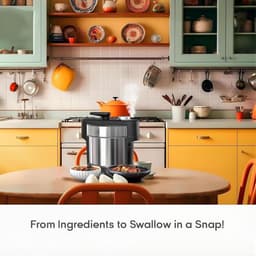 Swallow Maker Machine, slimme Fufu-kookprocessor, 1000 W krachtige mixer, 6 liter stalen kom voor bonsde Yam, automatische machine voor Ugali, Amala, Egusi, vleesmalen, multifunctioneel keukengereedsc — thumbnail 4