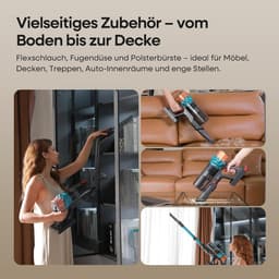 Draadloze Steelstofzuiger Paars - Krachtige Zonder Kabel — thumbnail 2