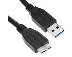 Dailygoody - USB 3.0 kabel - snelle gegevensoverdracht - voor externe harde schijven - hoge snelheid - USB kabel - ideaal voor dataoverdracht - geschi...