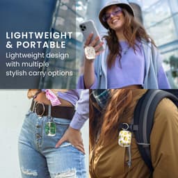 kwmobile Hoes compatibel met Apple Airpods Pro 3 Case - Zachte TPU beschermhoes - Cover in geel / transparant citroenen design — thumbnail 2