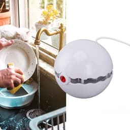 Mini vaatwasser - Draagbare afwasmachine - Keuken schoonmaken - Ultrasoon geluid reiniging - 12 x 12 x 12 cm - Rood — thumbnail 3