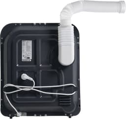 Mini wasdroger- Afvoerdroger -- Kleine droogkast - Wandmontage droger - 3kg - 830W - 5 programma's - RVS trommel - Appartement - 49,5cm - 1 stuk — thumbnail 3
