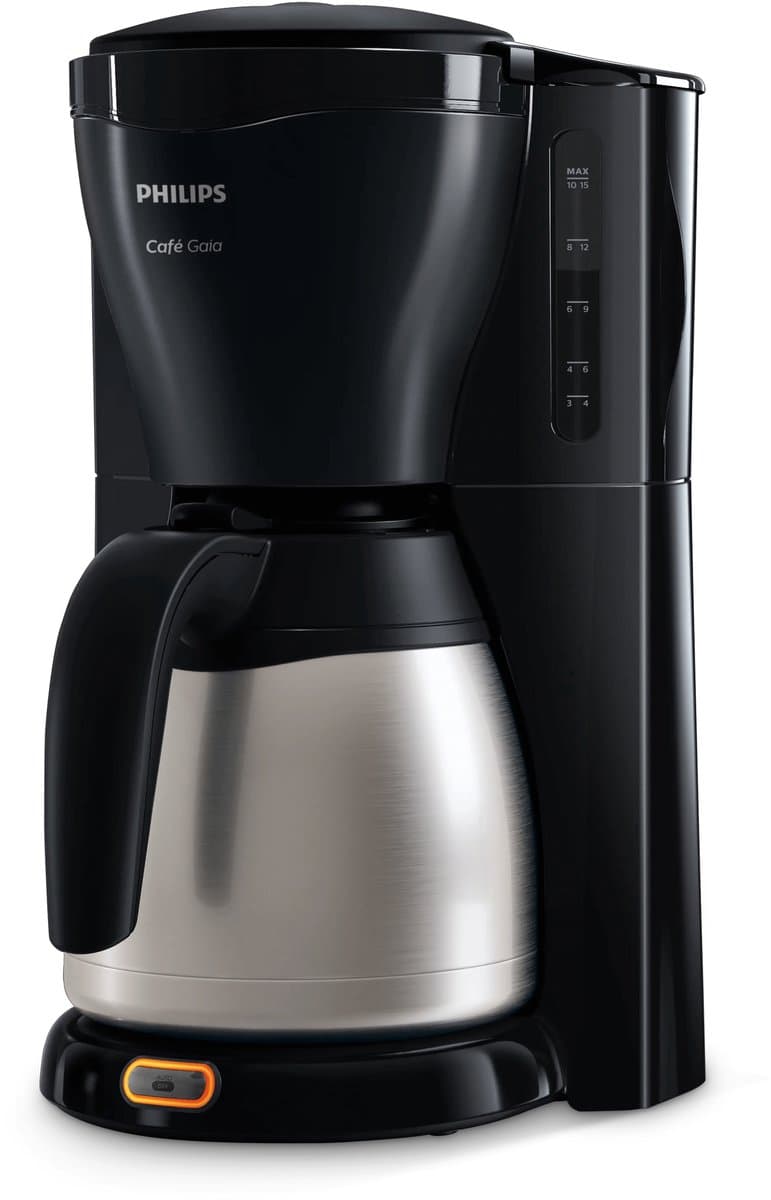 Philips Café Gaia HD7544/20 - Koffiezetapparaat - Zwart — afbeelding 1