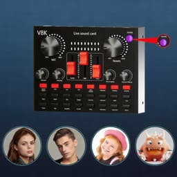 Condensatormicrofoon - Podcast Starterspack - Microfoon - Cardioïde & Ruisonderdrukking - 192kHz & Plug & Play - Complete Set - Voor Livestream & Opname — thumbnail 4