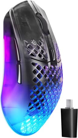 SteelSeries Aerox 3 Wireless Gen 2 Shadow gaming muis — thumbnail 1