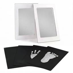 2 stuks Baby Handprint en Footprint Kit, Baby Handprint Inktpads met Clean-Touch, Inkless Print Kit Veilig Niet-giftig voor Baby Voeten en Handen, Pet Paw, Ritueel voor pasgeborenen, hand- en voetafdrukken van de baby, 6*9.5cm — thumbnail 1