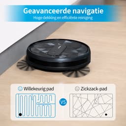 AIRROBO P20 - Robotstofzuiger - Zuigkracht van 2800 Pa - 4 Reinigingsstanden - Gebruiksduur van 120 minuten - voor Dierenharen en Harde Vloeren - 2 Jaar Garantie — thumbnail 2
