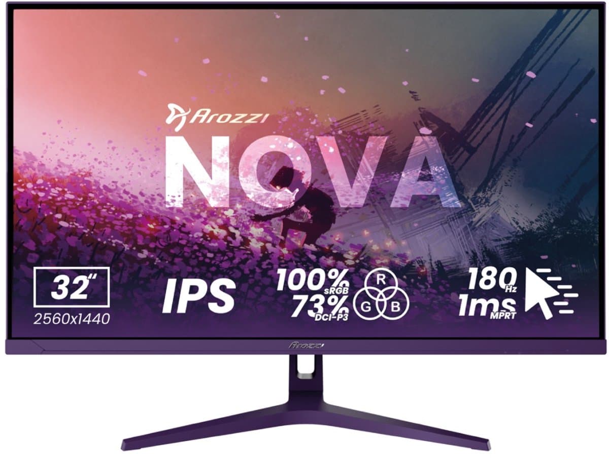 Arozzi Nova 32" 31.5'' gaming monitor — afbeelding 1