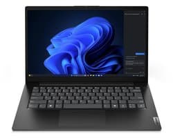 Lenovo V14 G5 - Laptop - 14" - Intel Core i7 - 16GB RAM - 512GB M.2 SSD - Windows 11 Pro - Zwart