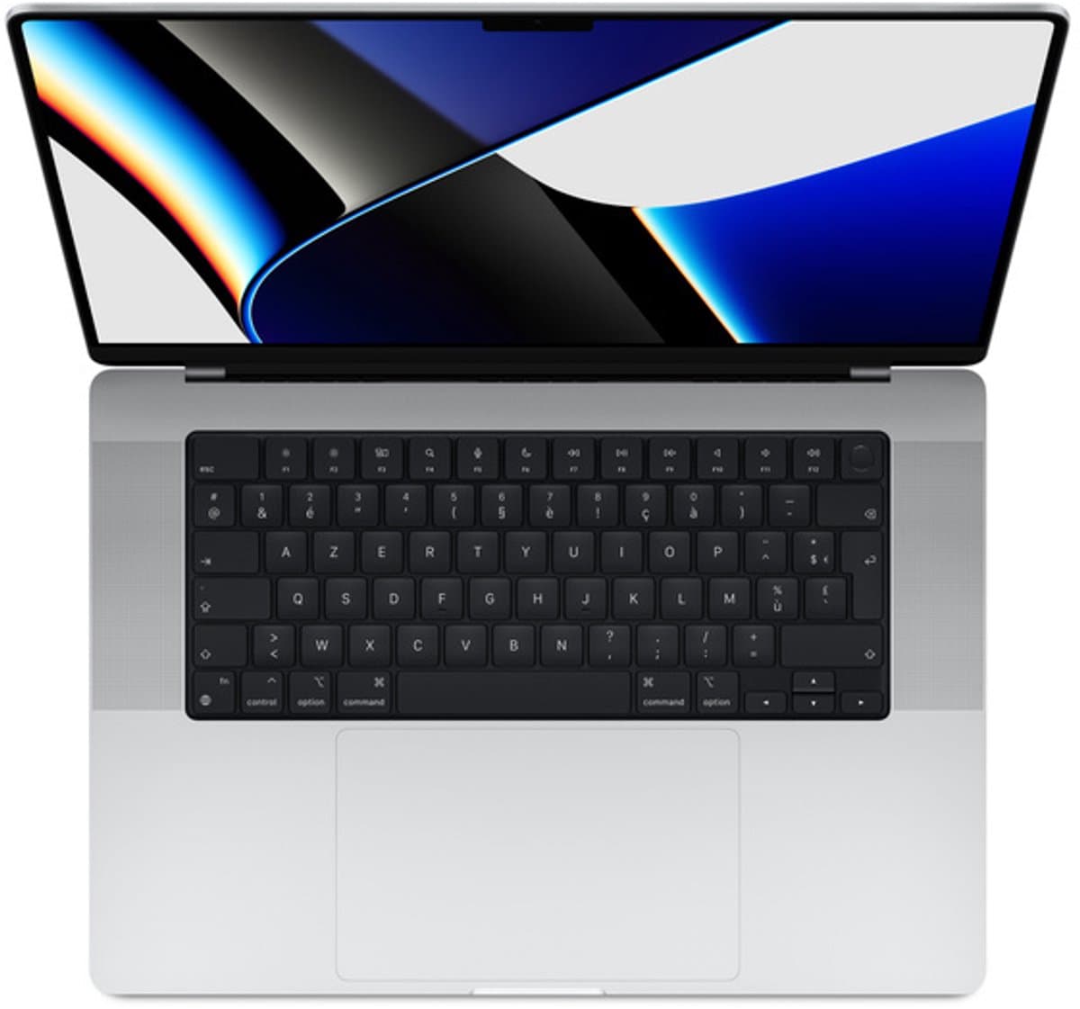MacBook Pro Retina 16" 2021 M1 MAX 3,2 GHz 32 GB 2 TB SSD Zilver — afbeelding 1