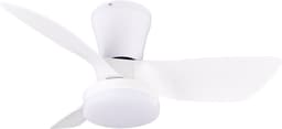 Fantiluxe - Annika - Plafondventilator met verlichting - Wit - Ø76cm - Afstandsbediening - Met lamp - Plafond ventilator - Slaapkamer — thumbnail 4