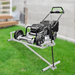 Grasmaaierlift - Hefapparaat Grasmaaier - Onderhoud Uitvoeren - Hoge Draagkracht - 80 x 50 x 93 cm - Grijs en Zwart — thumbnail 2