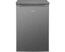 Bomann KS 7251 – Tafelmodel koelkast met vriesvak – 109 Liter - Inox Look – energieklasse C