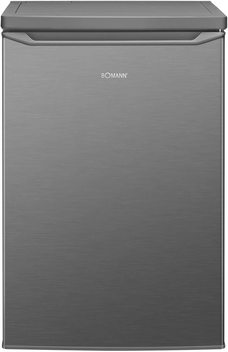 Bomann KS 7251 – Tafelmodel koelkast met vriesvak – 109 Liter - Inox Look – energieklasse C — afbeelding 1