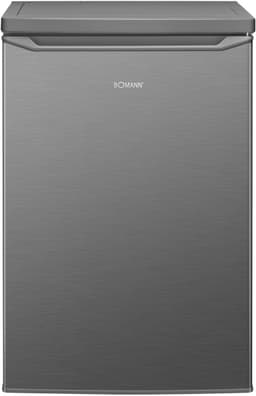 Bomann KS 7251 – Tafelmodel koelkast met vriesvak – 109 Liter - Inox Look – energieklasse C — thumbnail 1