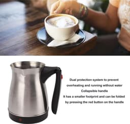 Equivera Turks Koffiezetapparaat - Turkse Koffie - Turkse Koffiemachine - Traditionele Koffiebeleving — thumbnail 5