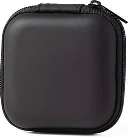 Oortjes Opberg Hoesje Voor Earphnes I Case Voor In-ear koptelefoon I Oortyejs Case | Headphone Organizer | Opbergcase Laadkabels I Zwart — thumbnail 2