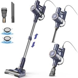 Yisora - Steelstofzuiger met snoer - Steelstofzuigers - 6 in 1 Stofzuiger zonder zak - Handstofzuiger met steel - 3 verschillende opzetstukken - 600W - Grijs - 23Kpa- ultra licht — thumbnail 1