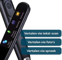 Vertaalpen - Vertaalapparaat Met Uitspraak - Dyslexie Hulpmiddel - Voorlees Apparaat - Leeshulp - Draagbare Vertaler Met Scherm - Vertaalcomputer - AI Vertaal Apparaat - Smart Scanner Translator - Vertaal Scanner -Zakelijk Woordenboek — thumbnail 3