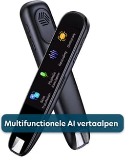 Vertaalpen - Vertaalapparaat Met Uitspraak - Dyslexie Hulpmiddel - Voorlees Apparaat - Leeshulp - Draagbare Vertaler Met Scherm - Vertaalcomputer - AI Vertaal Apparaat - Smart Scanner Translator - Vertaal Scanner -Zakelijk Woordenboek — thumbnail 2