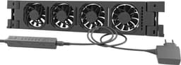 Heatfan 4 - Radiatorventilator Solo - Zwart + Touch Sensor — thumbnail 1