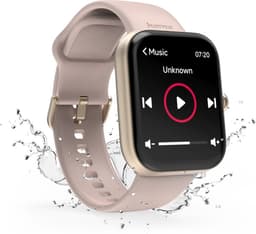 Hama Smartwatch 5000 Telefoonfunctie Slaapanalyse Waterdicht 1.65 Inch Rosé — thumbnail 2