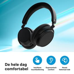 SENNHEISER ACCENTUM PLUS Over-ear Draadloze hoofdtelefoon met Noise-cancelling Zwart — thumbnail 4