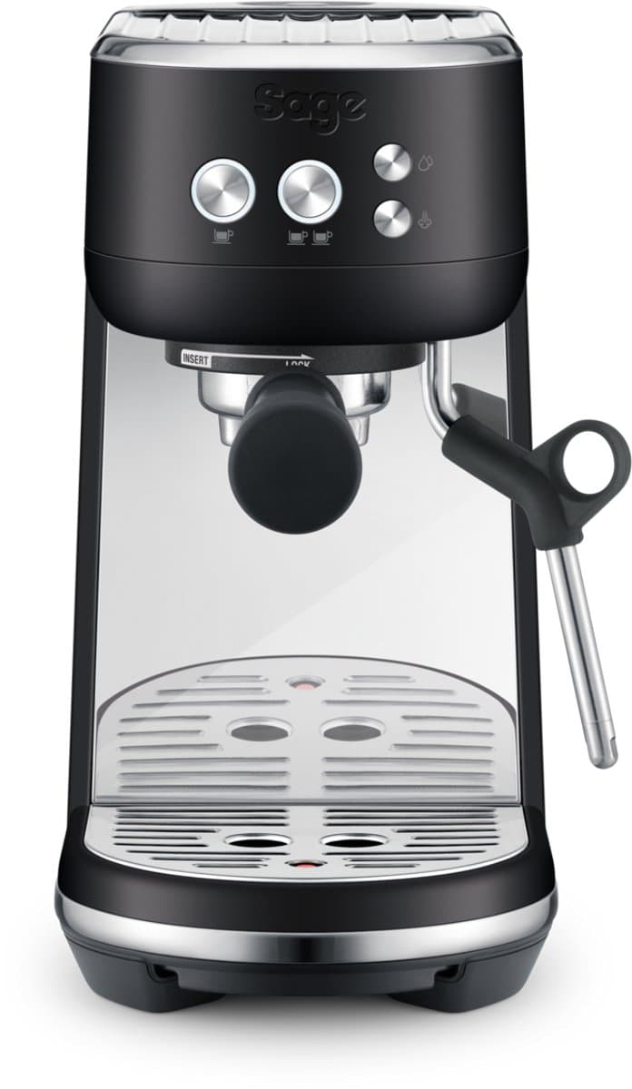 Sage SES450BTR the Bambino Black Truffle - Mat zwart - Pistonmachine - Espressomachine — afbeelding 1