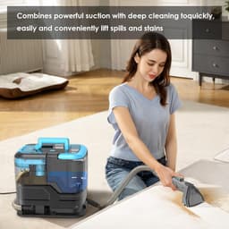 C10 Stofferingsreiniger & Natstofzuiger – Compacte Tapijtreiniger en Waszuiger – Voor Bank, Tapijt & Autostoelen — thumbnail 2
