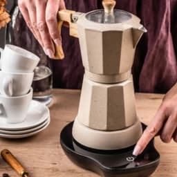 Klausberg Espresso Koffiemaker 300 ml – 500 W – KB-7999 Beige — thumbnail 5