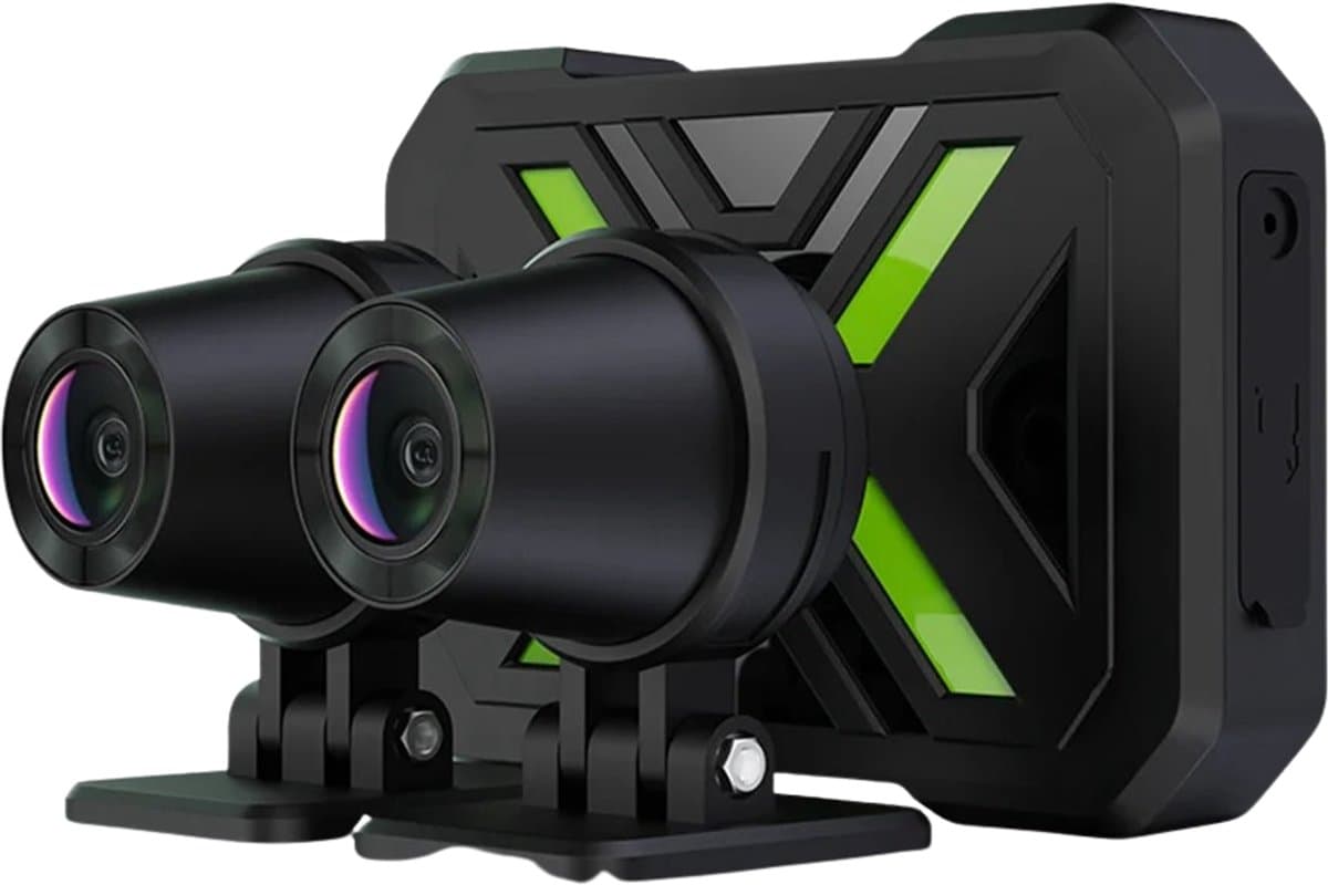 HOB DualDash 1080P - Motor Dashcam - Voor & Achter Camera - Waterdicht IP67 - Nachtzicht - Anti-vibratie - Bots Detectie - WIFI — afbeelding 1
