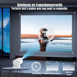 SVN® Mini beamers - Projector - Mini beamer - Wit - 20cm x 11cm x 10cm — thumbnail 3
