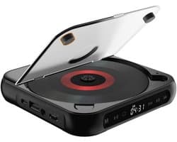 longziming - Draagbare Bluetooth Speler - HiFi Geluid - Draadloze En Bedrade Afspelen - Oplaadbare Batterij - Compact En Lichtgewicht Voor Reizen - Huis - Auto - Zwart