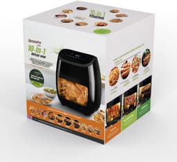 SVN® Heteluchtoven - Oven - Airfryer Oven - Zwart - 33cm x 39cm x 38cm — thumbnail 5