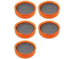 TuseRxln Vervangingsfilter – Wasbaar en herbruikbaar – 5 stuks – Zwart