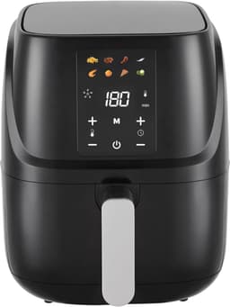 Nexvo® Airfryer XXL - Mini-oven - Heteluchtfriteuse - 12L - 12 Programma's - Zwart - 33cm x 31cm x 25cm — thumbnail 5