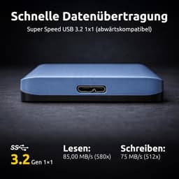 Draagbare Externe Harde Schijf 1 TB USB 3.2 PC & Mac — thumbnail 5