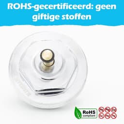 Radiatoradapter M20 Oppervlak naar M30 x 1,5 voor Slimme Thermostaatkop — thumbnail 4