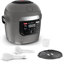 Aurixi® Multicooker - Multicookers - Grijs - ‎38cm x 36cm x 35cm — thumbnail 1
