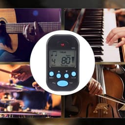 Digitale Metronoom - Beat Tempo Trainer - Muziek Oefenen - Instelbaar Volume - 30 gram - Zwart — thumbnail 5