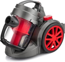 Quvo® Steelstofzuiger met snoer - Steelstofzuiger - Stofzuiger - Grijs/Rood - ‎‎35 x 27 x 41 cm; 5 kg — thumbnail 1