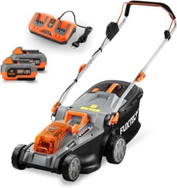 Draadloze Grasmaaier 40V Set met Accu's en Oplader - 43 cm Snijbreedte — thumbnail 1