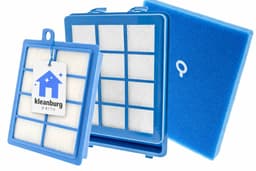 Kleanburg® - Geschikt voor Philips PowerPro Ultimate en 9000-serie - Filter set van 3 stuks — thumbnail 1