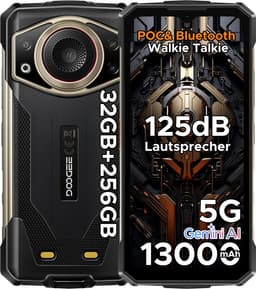 DOOGEE Fire 7 Ultra 5G - AI Outdoor telefoon - Robuuste smartphone - 32 GB RAM + 256 GB ROM (2 TB) - 13000 mAh - 125 dB luidspreker - POC & BT walkietalkie - Gemini AI - NFC - OTG - GPS - SOS — thumbnail 1