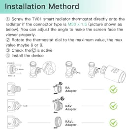 Slim Wifi Thermostaat voor Radiator met Zigbee Hub - Energie Besparen & App Bediening — thumbnail 5